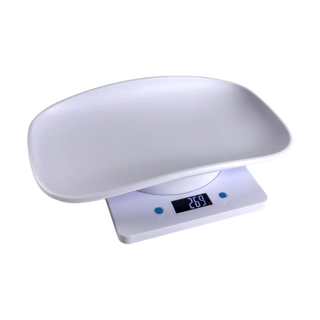Báscula digital mini para mascotas, báscula de peso de 33 lb/15 kg, báscula para mascotas recién nacidas, báscula para gatos, pájaros, hurones y
