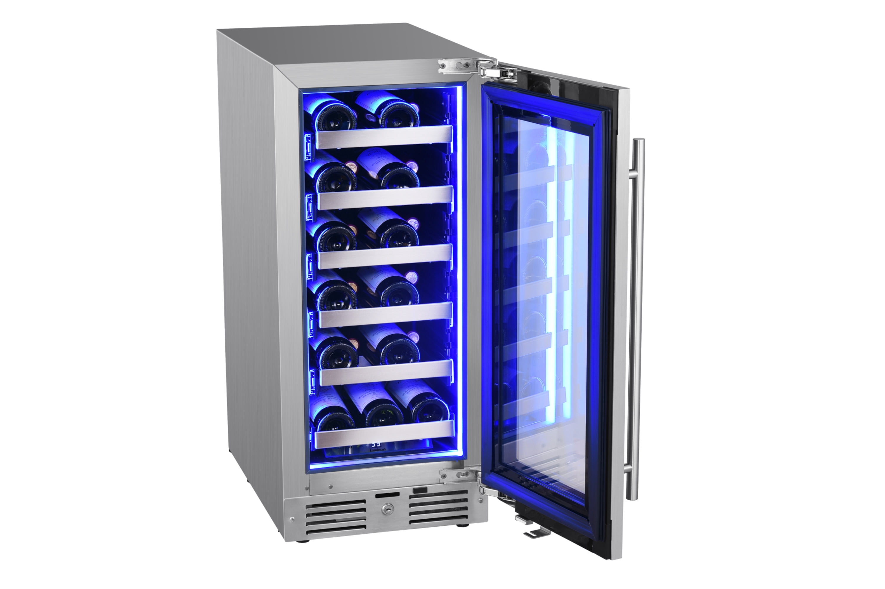 Landmark L3015ui1w-Rh 15" Wide 23 Bottle Capacity Single Zone Wine Cooler - Panel Ready