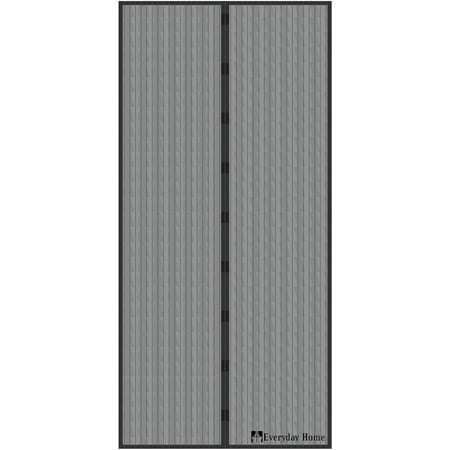 Magnetic Screen Door with Heavy Duty Magnets and Mesh Curtain by Everyday