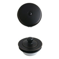 Kingston Brass DLT5301ANB Twist and Close Tub Drain Conversion Kit, Naples Bronze