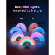Momcozy DreamSync Tech™ Baby Sound Machine, Night Light, APP Control Baby Sleep Trainer, Routine Builder, White Noise Machine with 34 Soothing Sounds, Wake Up Light Sunrise Alarm Clock