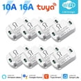 thumbnail image 2 of Minuterie Mini Intelligente Wi‐Fi Tuya/ewelink 10 A/16 A, Commutateurs Intelligents Sans Fil Bricolage, 2 of 5
