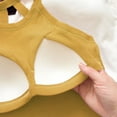 thumbnail image 4 of Haut Gainant Sans Manches Aguichant Couleur Unie pour Femmes, 4 of 6