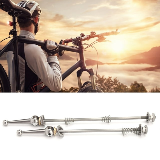 Bicycle Quick Release Lever Hub, Lightweight Strong Alloy, Easy Install Replacement, Fits Most Bikes