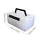 thumbnail image 2 of Caja de pesca con 52 compartimentos, aparejos de pesca para amantes de la pesca, color blanco, 2 of 3