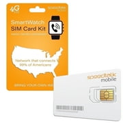SpeedTalk Mobile Smart Watch Starter SIM Card Kit