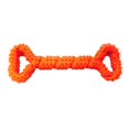 thumbnail image 2 of Juguetes para masticar perros Cepillo de Juguetes para limpiar los , Masticadores agresivos Juguete para masticar duradero Cepillo para - Naranja Yinane goma masticar hueso tirar jugar, 2 of 7