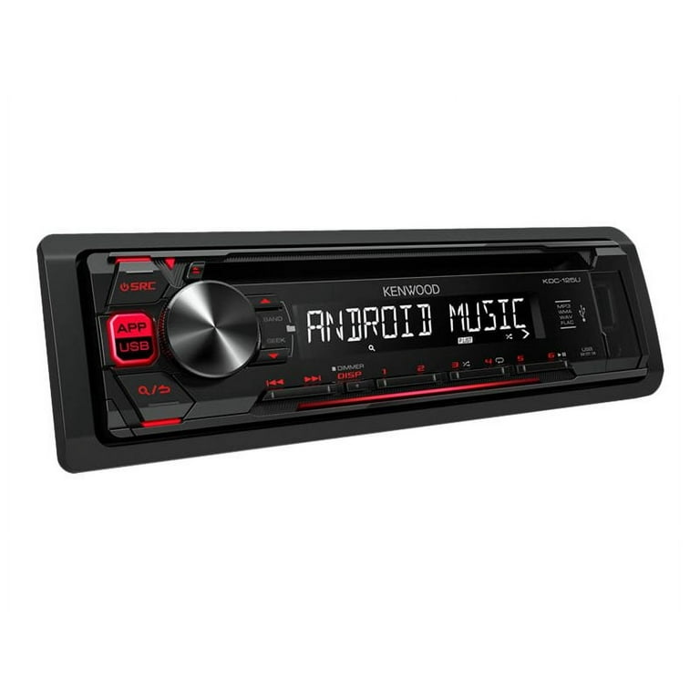 Kenwood PKG-125 - Car - CD receiver - in-dash - Single-DIN