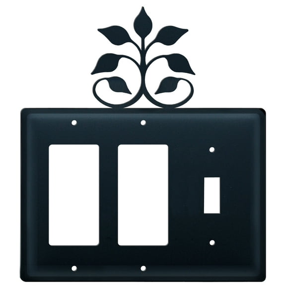 Leaf Fan Double GFI CUSTOM Product Single Switch Cover