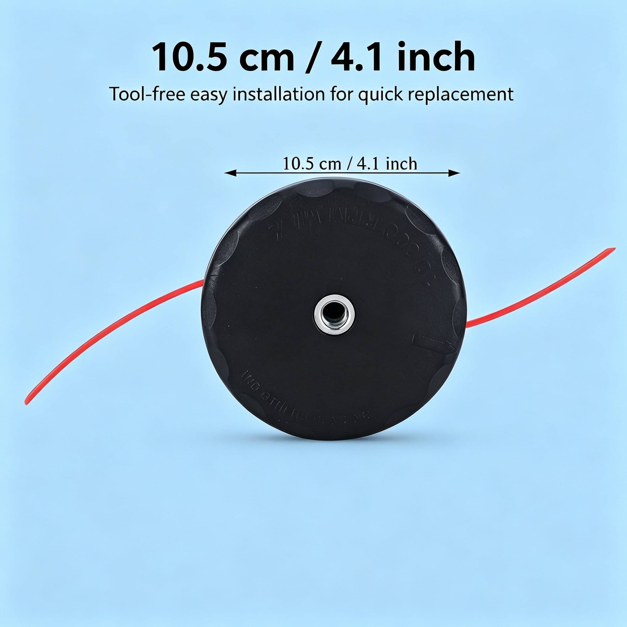 CURYMAY 2026 New Universal Weed Trimmer Head Plastic Bump Feed Line Brush Cutter for Lawn Care Gardening Yard Maintenance Weed Control Grass Trimming Outdoor Cleaning