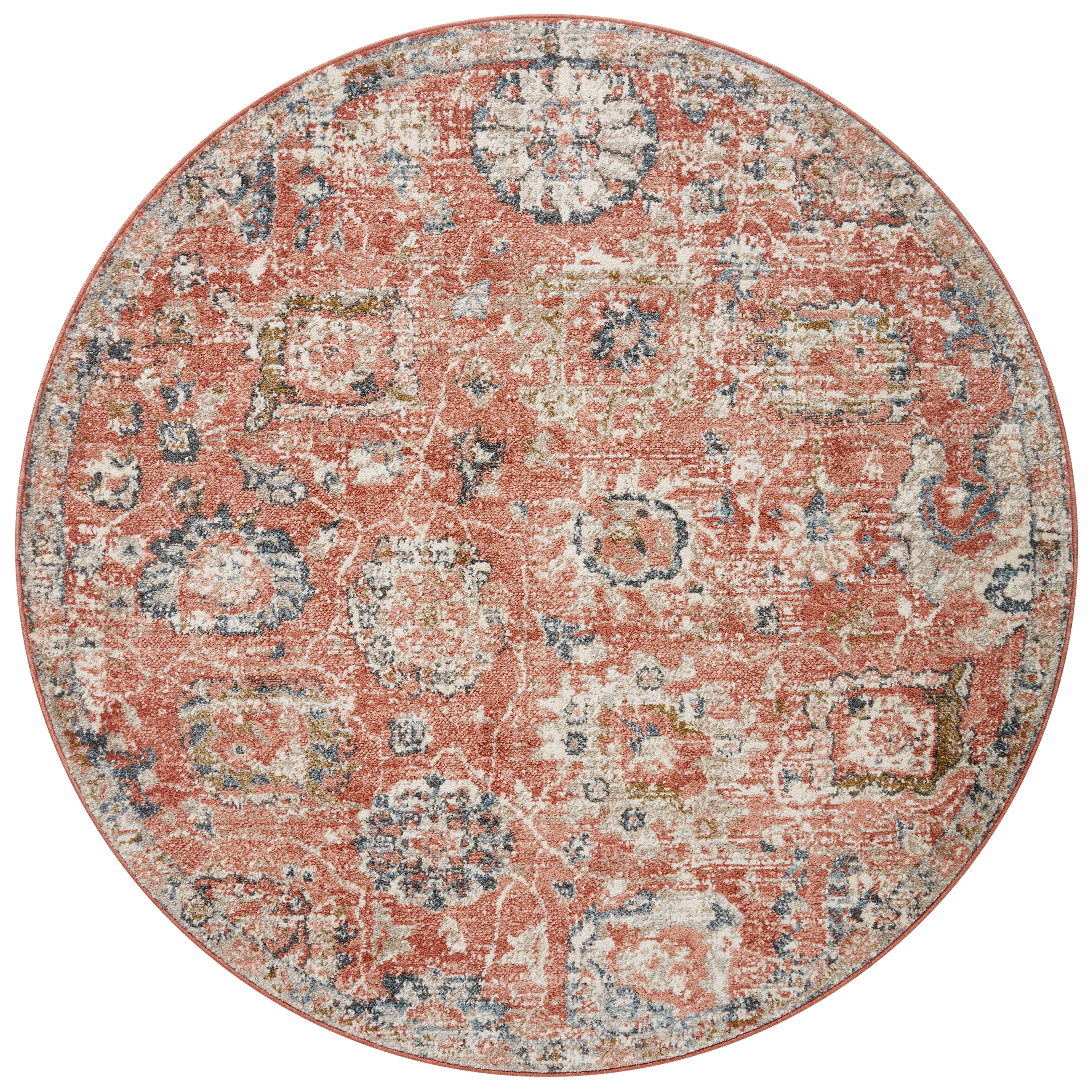 Loloi II Saban Collection SAB-08 Rust / Multi, Oriental Area Rug 2'-7" x 4'