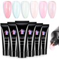 thumbnail image 2 of Pegamento para uñas de 15 ml, pegamento esmaltado de cristal, soporte de papel de construcción rápida DOUBORQ pegamento de uñas, 2 of 7