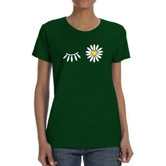 Daisy Wink T-Shirt Women -Image by Shutterstock, Female x-Large