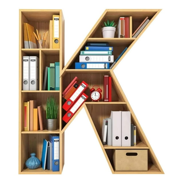 Adorno colgante con forma de libro del alfabeto (26 unidades), ideal para amantes de los libros, bibliotecarios, decoración con formas digitales para ratones de biblioteca, adorno acrílico, regalo con