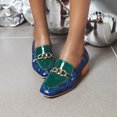 thumbnail image 1 of Sandalias de verano para mujer de tacón bajo de cuero con patrón de serpiente artificial a la moda Wmkox8yii shkj721, 1 of 8