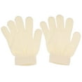 thumbnail image 3 of NUOLUX 1Pair White Knit Warm Five Fingers Stretchy Children's Gloves for Autumn and Winter Outdoor Exploration, 3 of 8