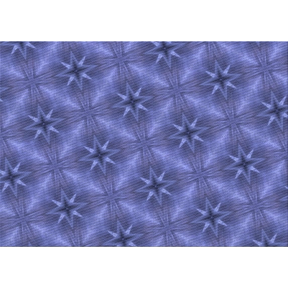 Ahgly Company Indoor Rectangle Patterned Light Slate Blue Area Rugs, 5' x 8'