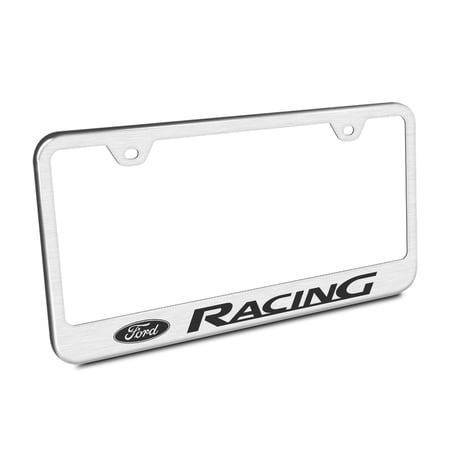 Ford Racing Brushed License Plate Frame - Walmart.com