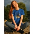 thumbnail image 2 of Explore Nature Every Day Shaped T-Shirt Women -Image by Shutterstock, Female x-Large, 2 of 4