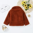 thumbnail image 4 of Vedolay Girl's Fall Long Sleeve Button Front Lapel Collar Jacket, 4-5 Years, 4 of 5