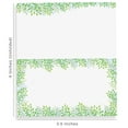 thumbnail image 2 of Inkdotpot Pack Of 24, Printed Tent Tables Place Cards For Table Setting For Wedding Thanksgiving- Christmas Holiday Catering Buffet Food Table Tents- Wedding Name Escort Cards (Floral), 2 of 6