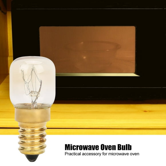 Microwave Oven Bulb, 15W,25W Optional Microwave Oven Parts, for Over the Range Hood Microwave 15W