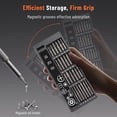 thumbnail image 4 of MQHOOB 68‑in‑1 Precision Screwdriver Set, Mini Manual Repair Screwdriver Kit with Magnetic Bits, for Phone, Camera, Laptop, Game Console & Electronics, 4 of 8