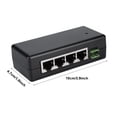 thumbnail image 4 of 4 Puertos PoE Adaptador PoE Ethernet Fuente de Alimentación Inyector para Cámara IP, DC12V-48V Unbranded AF00579, 4 of 7