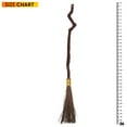 thumbnail image 6 of Skeleteen Witch Realistic Wizard Flying Broomstick Halloween Costume Accessory, 6 of 7