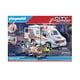 thumbnail image 1 of Set de Juego Playmobil Rescate Ambulancia 63 Piezas, 1 of 4