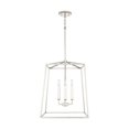 thumbnail image 2 of 4 Light Open Cage Foyer In Transitional Style 20 Inches Tall And 16 Inches Wide-Matte Black Finish Capital Lighting 537642Mb, 2 of 10