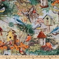 thumbnail image 2 of Modest Dwellings Bird Cotton Calico Fabric, 2 of 2
