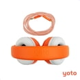 thumbnail image 3 of Yoto Wired Headphones – Kids Accessories, Lightweight Adjustable & Foldable Over-Ear Headphones with Travel Bag, Volume-Limiting for Safe Listening & Daisy Chain Feature for Audio Sharing, 3 of 5