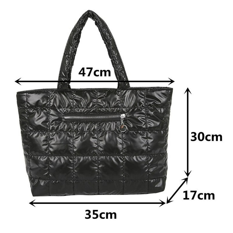 CoCopeaunt Big Nylon Tote Bags for Women Winter Style Space Cotton
