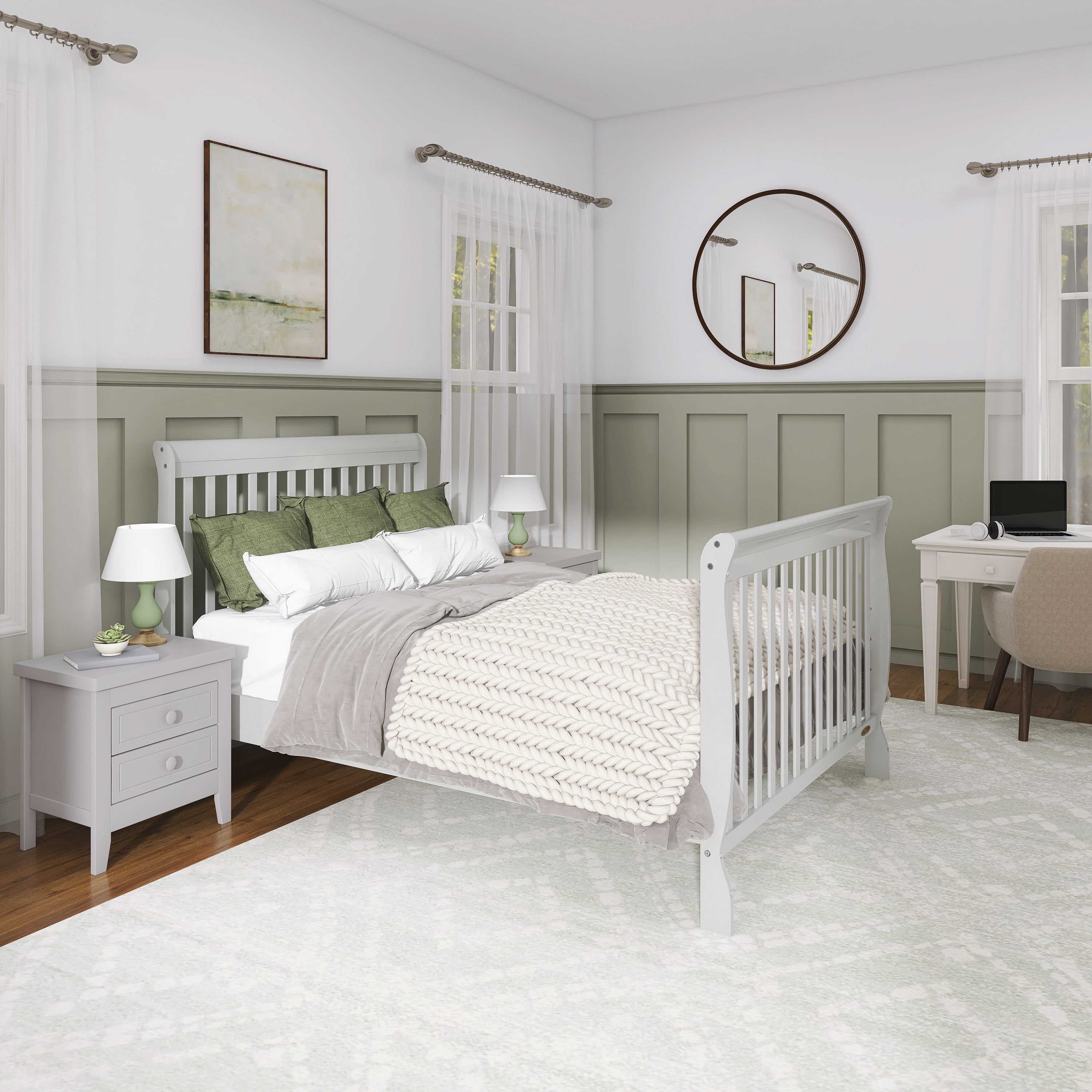 Dream On Me Ashton Convertible 5-in-1 Crib, Model #660