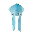 thumbnail image 1 of Chapeau Pieuvre Multicolore Calmar Animal Marin Costume d'Halloween, 1 of 6