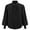 Black, variant on Penkiiy Men's Dress Shirts Men Casual Fashion Pullover Long Sleeve Ruffled Renaissance Shirt Steampunk Trumpet Sleeve Top Black Shirts