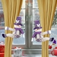 thumbnail image 5 of Christmas Gnome Curtain Tie Backs Clamps for Holiday Decorations, Fabric Window Drapery Holdbacks with Hook and Loop Design for Room Home Office Xmas Party, 5 of 6