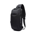 thumbnail image 1 of Xingzhi Men Bags Chest Pack Multi-function Lock USB Anti Theft Waterproof Mobile Multi-pocket Trip Shoulder Backpack, 1 of 9