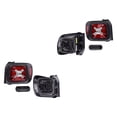 thumbnail image 1 of Par de Calaveras DEPO Filo Negro C/Leds 2015 A 2020 Jeep, 1 of 4