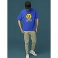 thumbnail image 2 of Sensei Emoji Dojo - Wise Master Retro Graphic Men's T-shirt, 2 of 4