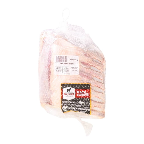 Rack de cordero francés por kg peso aprox por pieza 500 g
