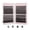 DIY-JMS004-1, variant on French Tip Press on Nails Medium Square Fake Nails with Design Black Line False Nail Glitter Glue on Nails Glossy Full Cover Artificial Acrylic Nail Bling Nude Stick on Nail for Women Manicure 24pcs