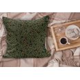 thumbnail image 2 of Camouflage Fluffy Throw Pillow Cushion Cover, Green Camo Pattern Abstract Formless Design Blending into The Forest, Decorative Square Accent Pillow Case, 28" x 28", Green Brown Black, by Ambesonne, 2 of 5