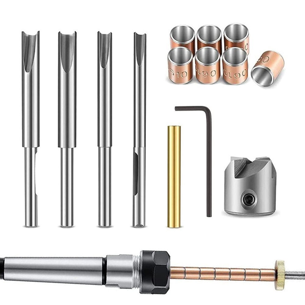 Clupup 8PCS Pen Turning Mandrel,7mm Drill Bit Pen Mandrel, Wood Turning Pen Kits