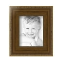 thumbnail image 2 of ArtToFrames 4" x 5" Muted Gold Picture Frame, 4x5 inch Gold Wood Poster Frame (WOM-4624),  Pack, 2 of 8
