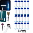thumbnail image 1 of Cabezal Ducha Sobrealimentado Cintura Pequeña Cabezal Ducha para Baño Cabezal Ducha Multicolor Cabezal Ducha Hélice Y Elemento Filtrante (5 Elementos Filtrantes), 1 of 8