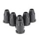 thumbnail image 1 of Tapas De Cuerdas De Guitarra 6 uds. De virolas para guitarra a través del cuerpo, accesorios para guitarras de repuesto (negro), 1 of 9