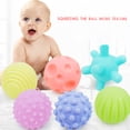 thumbnail image 3 of Pelota sensorial para el desarrollo del bebé juguete para hacer sonidos pelota para el estrés juguetes táctiles para bebés de 0 a 12 meses, 3 of 4