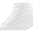 thumbnail image 2 of Converse Chuck Taylor All Star Move High Top Womens Shoes Size 10, Color: White/Natural Ivory/Black, 2 of 4